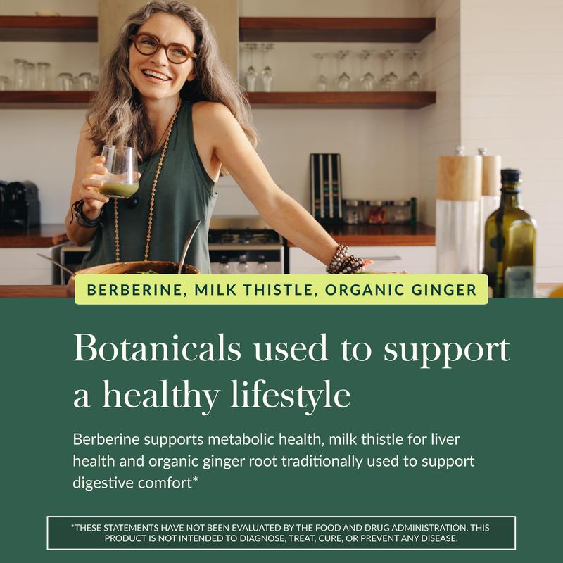 Berberine & Milk Thistle - 1200mg Softgels