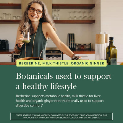 Berberine & Milk Thistle - 1200mg Softgels