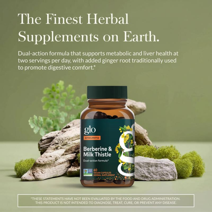 Berberine & Milk Thistle - 1200mg Softgels